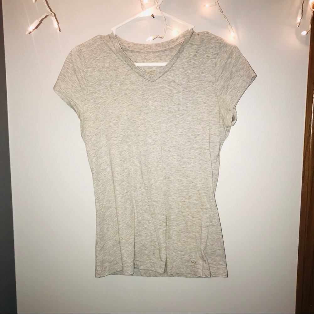 Light Heather Gray Short Sleeve